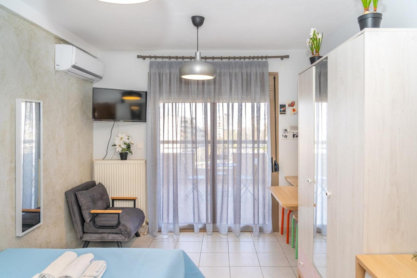 Kosmos Service Apartment Beautiful Studio 3 With Additional Cost Parking Thessaloniki Exterior foto