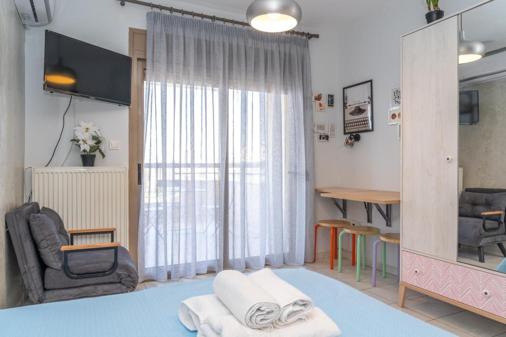 Kosmos Service Apartment Beautiful Studio 3 With Additional Cost Parking Thessaloniki Exterior foto